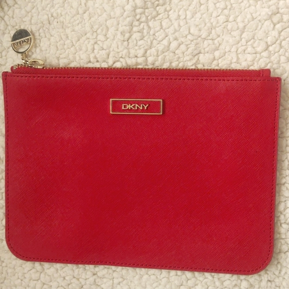 Dkny Handbags - DKNY zippered pouch